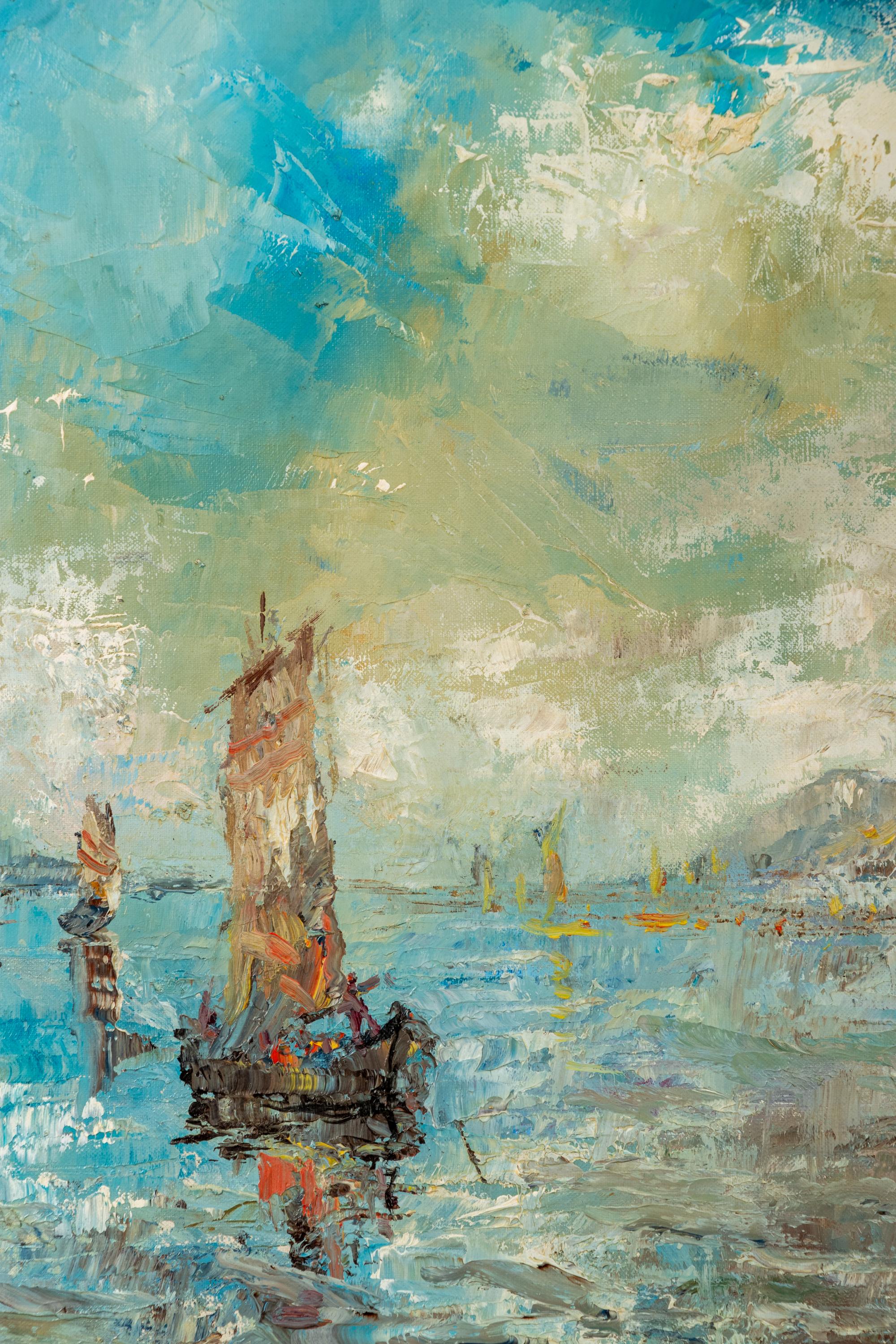 Harbor Scene