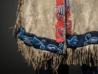 Northern Cree Beaded Hide Scout Jacket