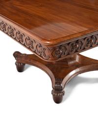 A Renaissance Revival Carved Mahogany Extension Dining Table