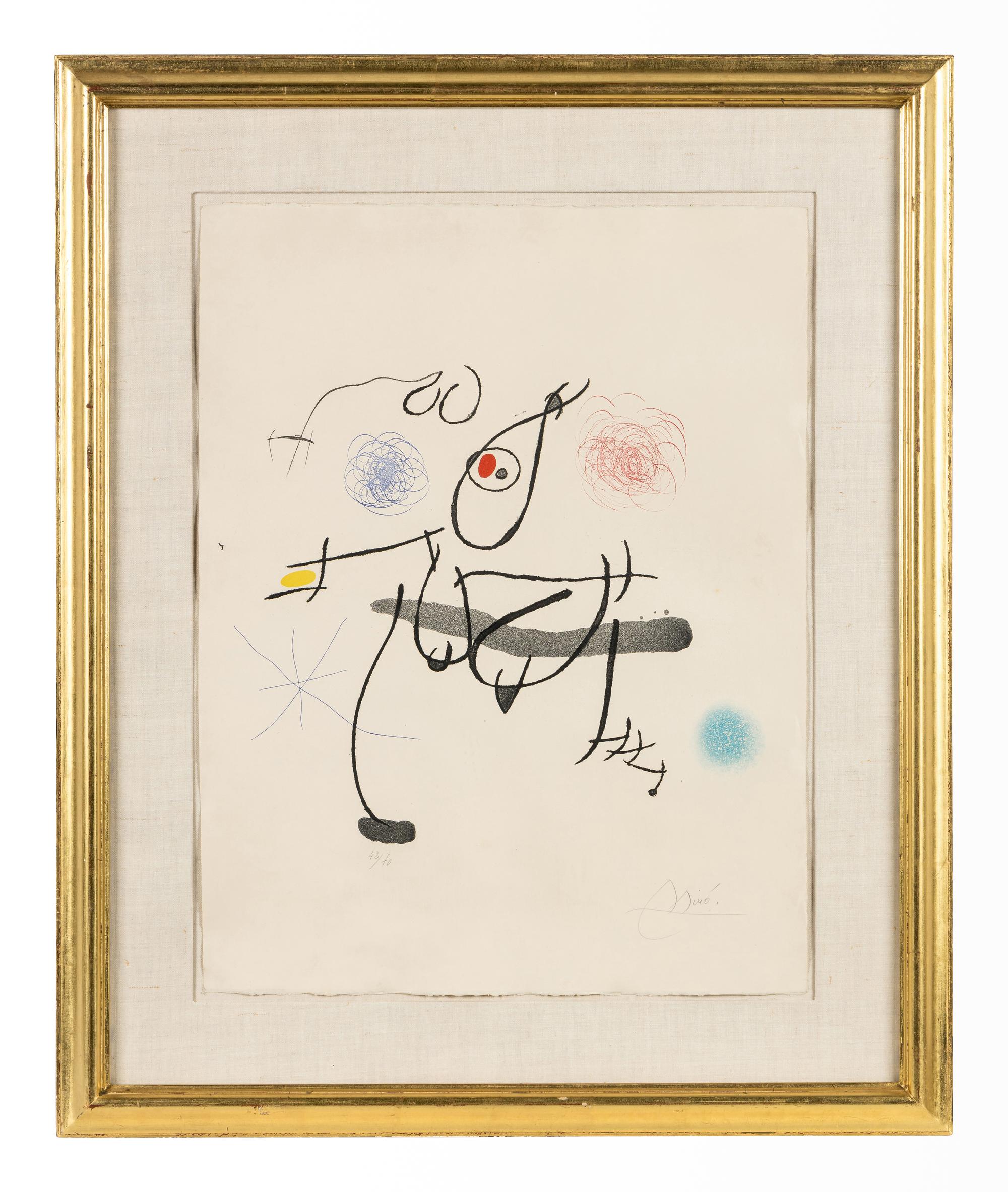 Miró à l'encre