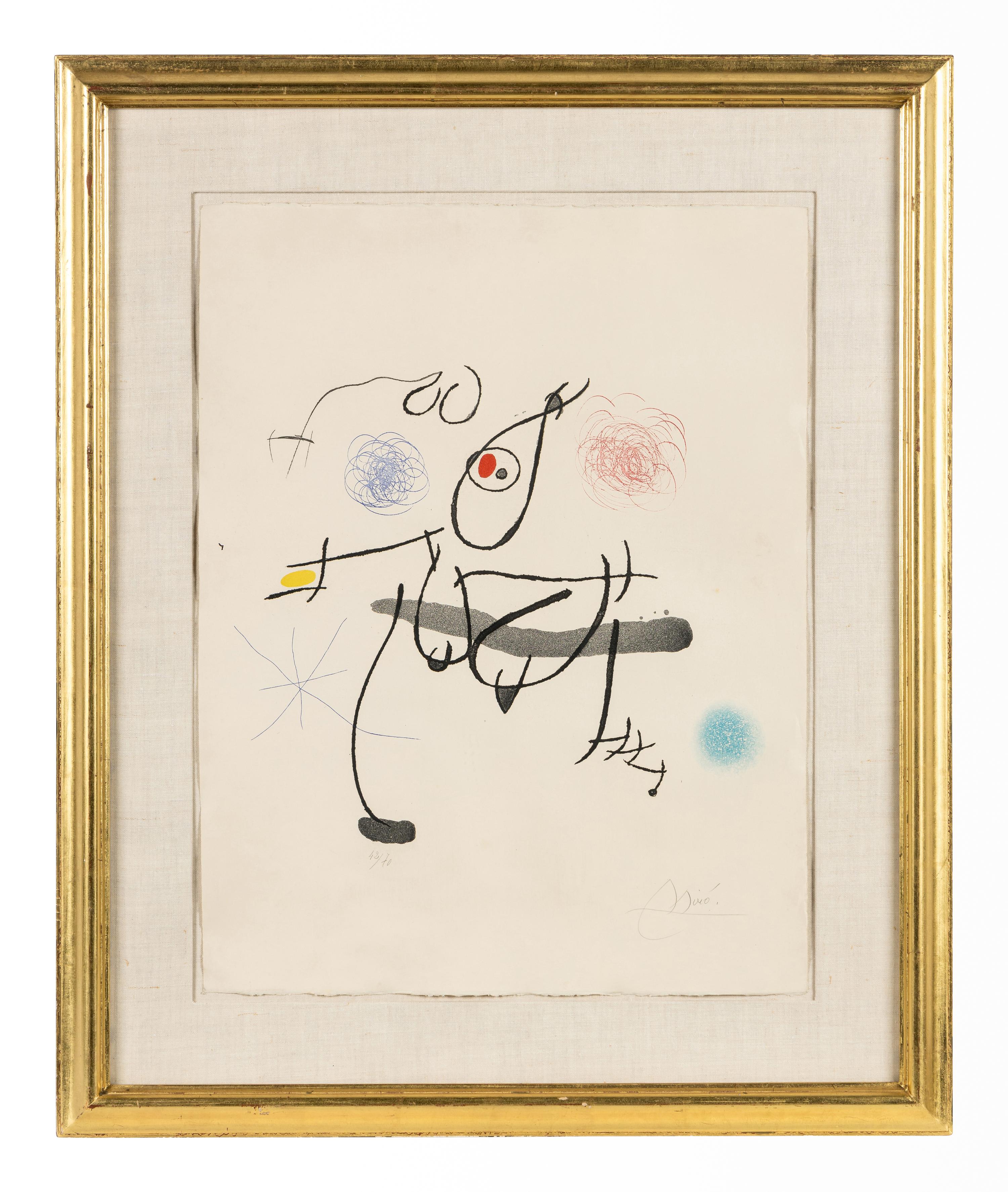 Miró à l'encre