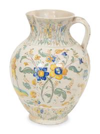A Spanish Talavera Faience Pitcher