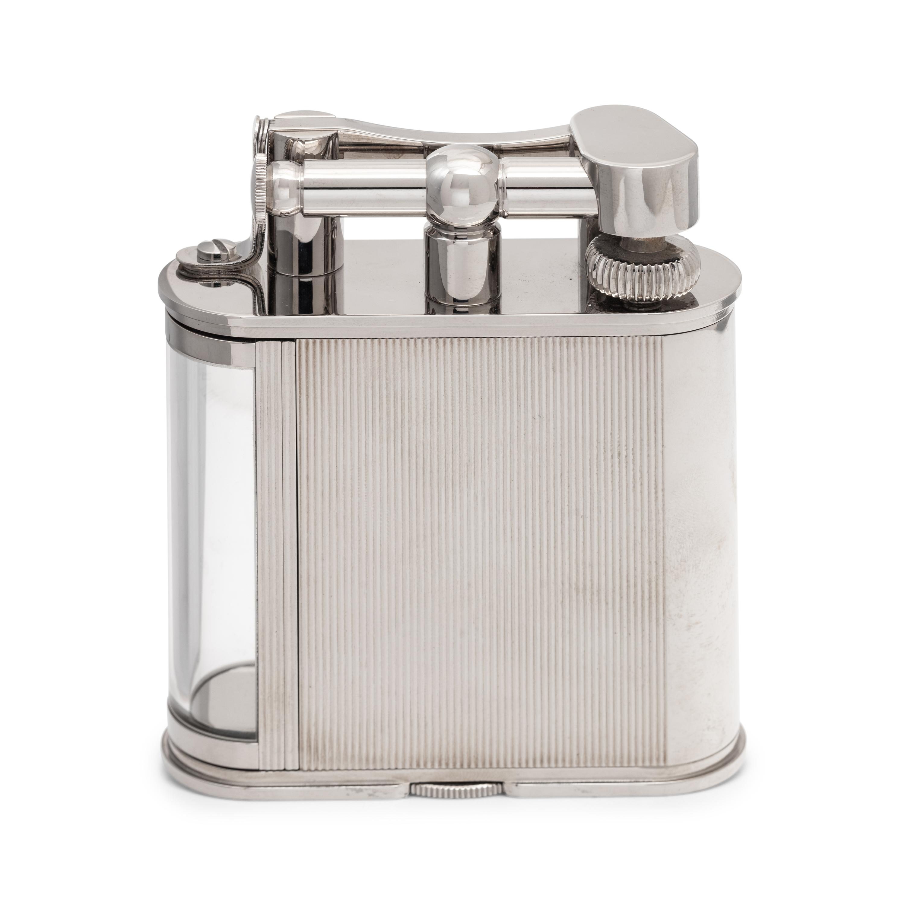 ALFRED DUNHILL, LIGHTER WITH CLOCK