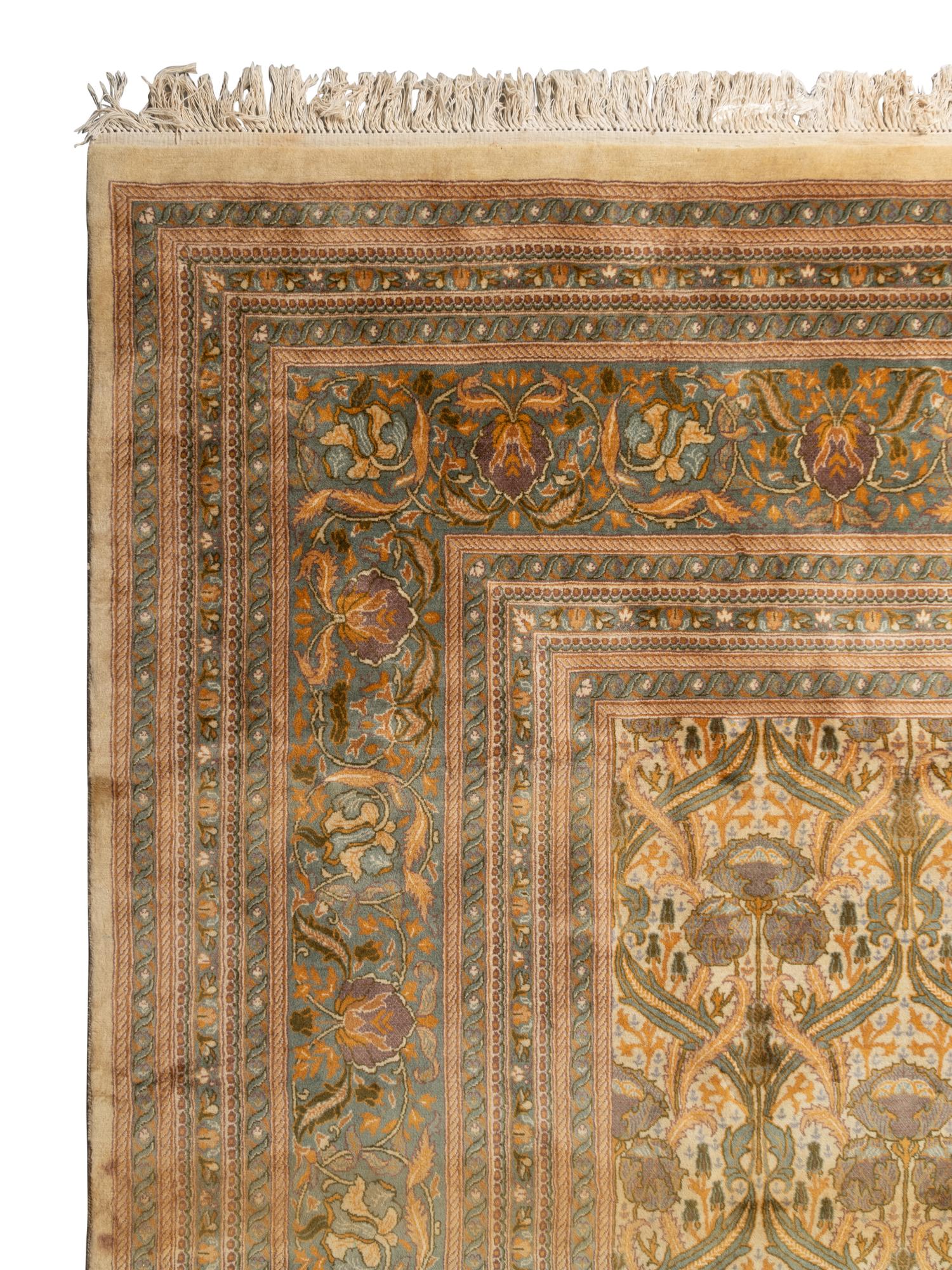 A Kirman Wool Rug