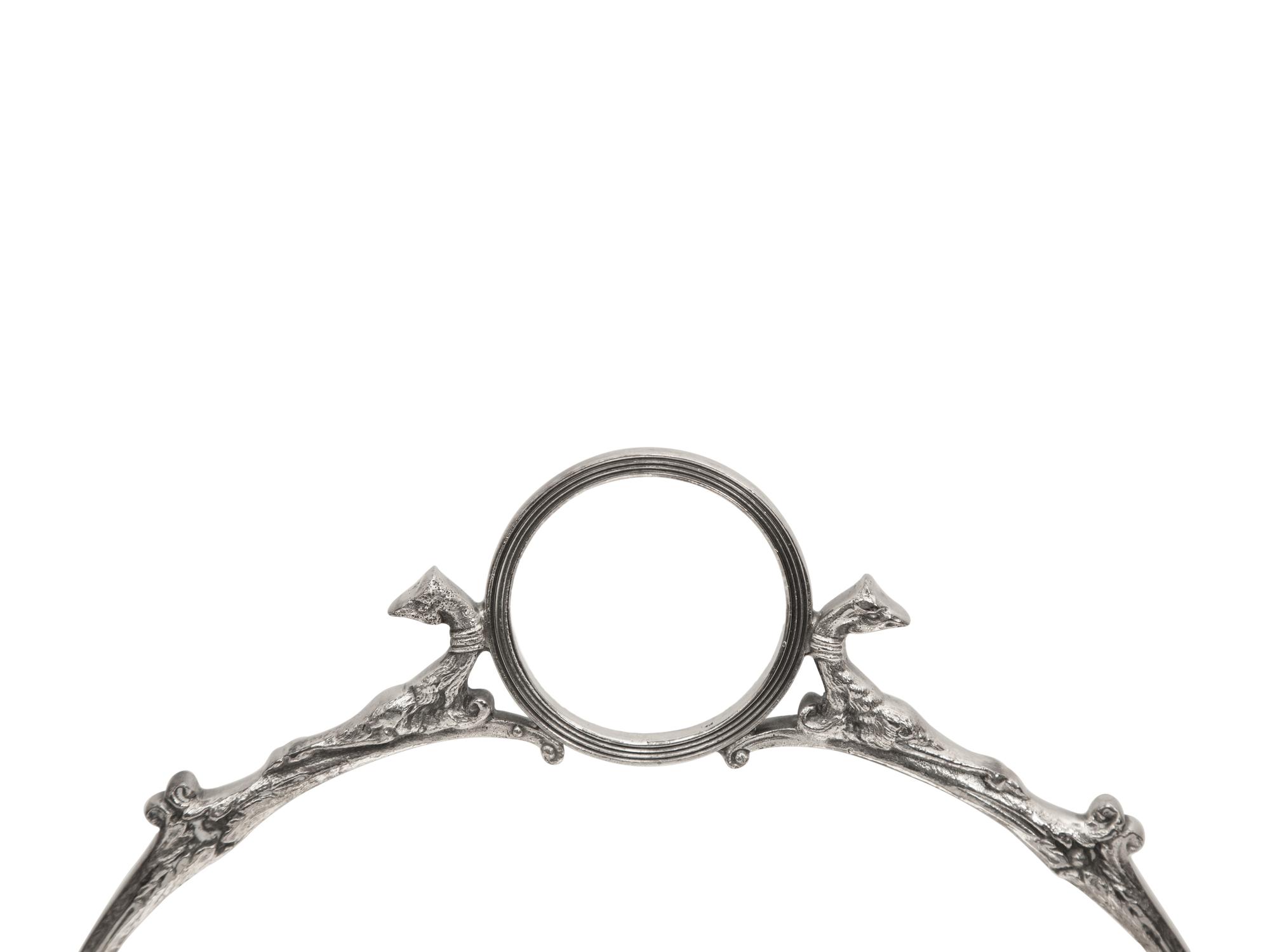 An English Victorian Silver-Plate Bun Warmer and a Silver-Plate and Cut Glass Biscuit Barrel