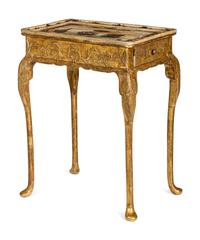 A Continental Giltwood Side Table