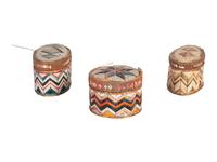 Micmac Quilled Birchbark Boxes