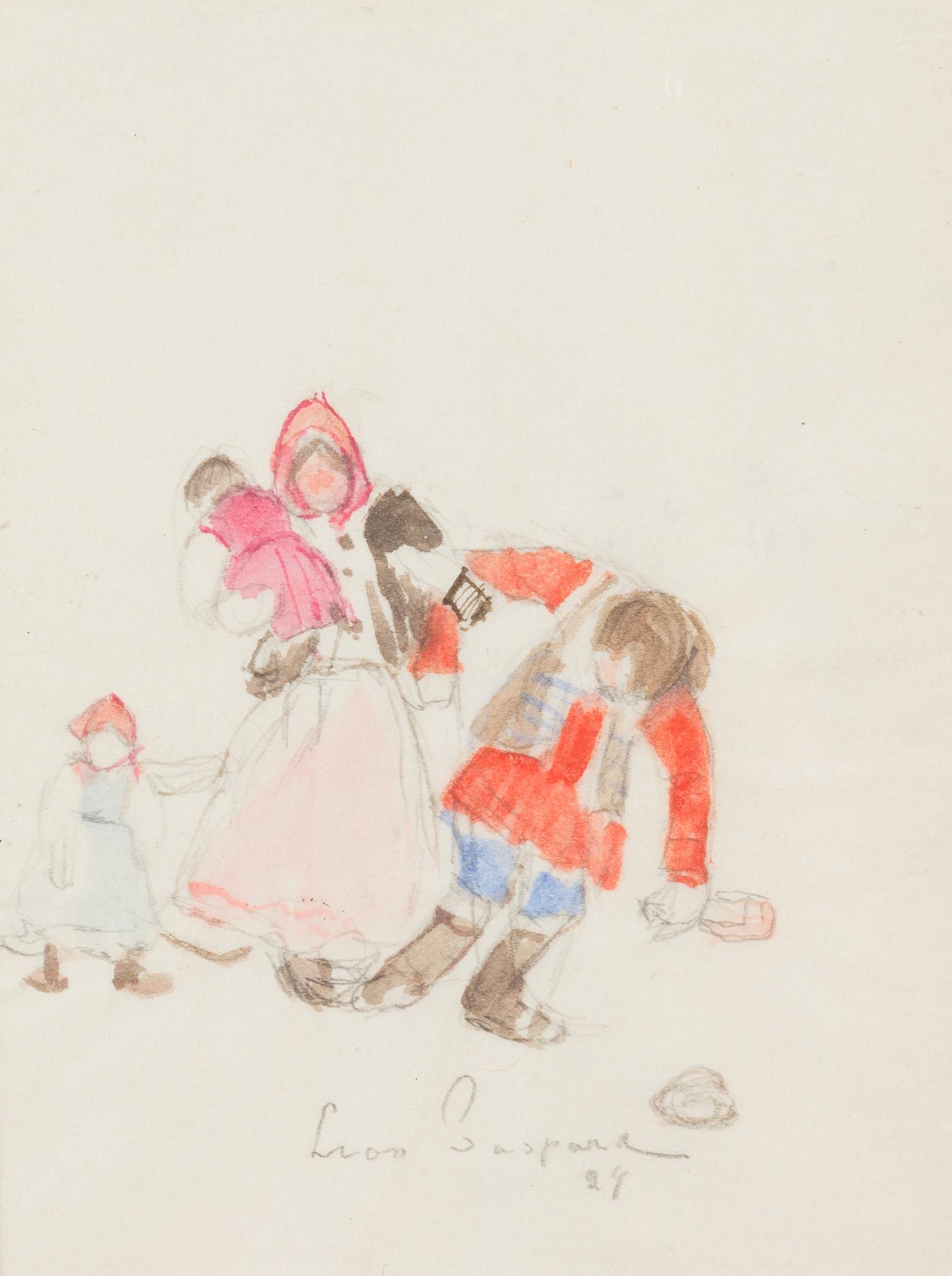 Leon Schulman Gaspard, (American/Russian, 1882–1964), Family, 1924