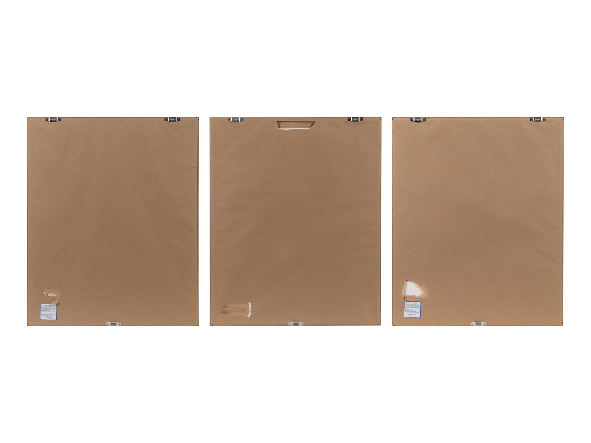 Three Works from Broken Wedge ( Wedge 2, Wedge 3, and Wedge 4 )