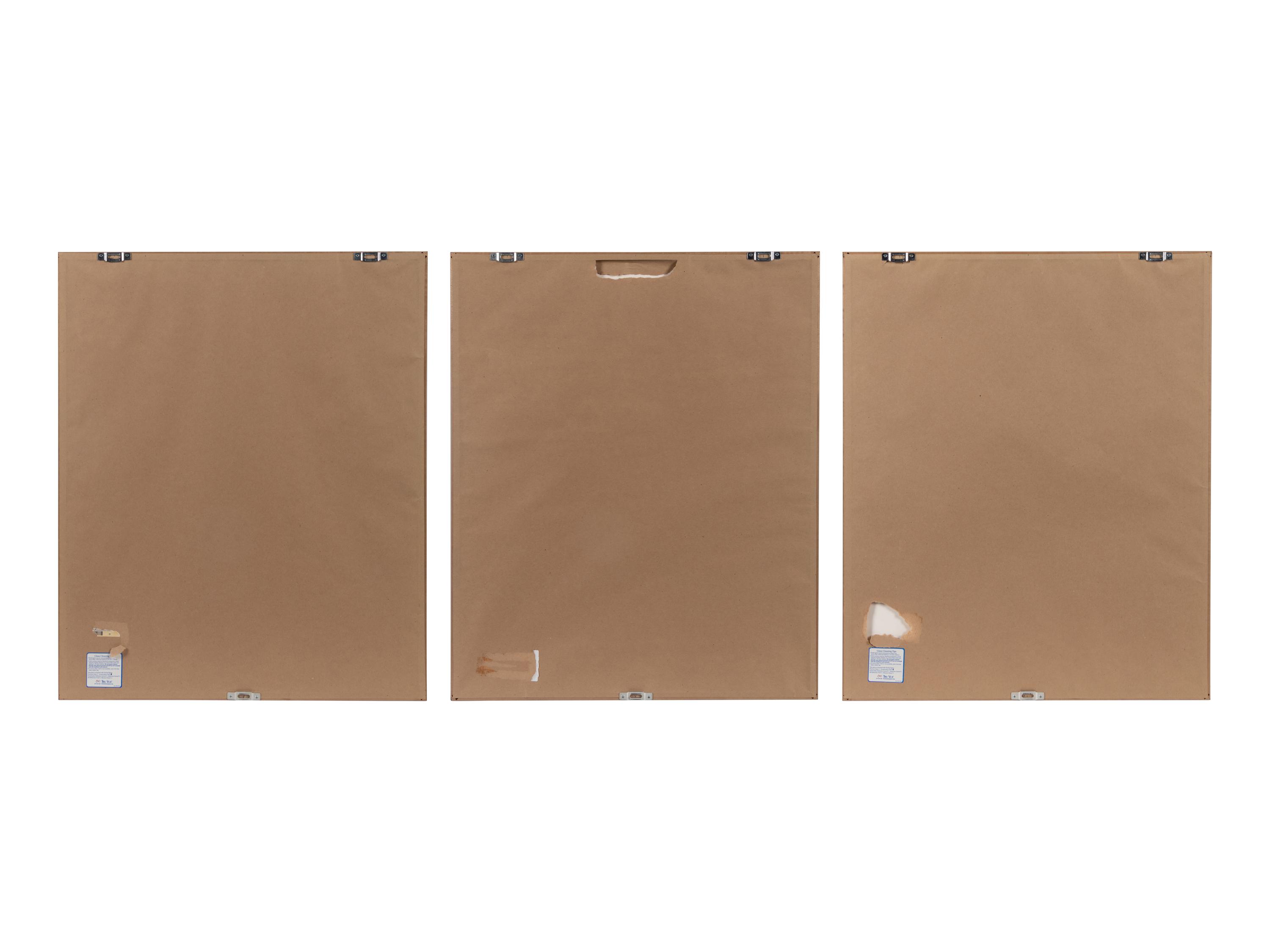 Three Works from Broken Wedge ( Wedge 2, Wedge 3, and Wedge 4 )