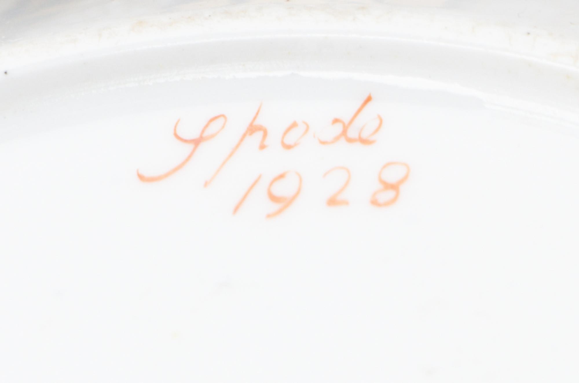 A Group of Eight English Porcelain Coffee Canns