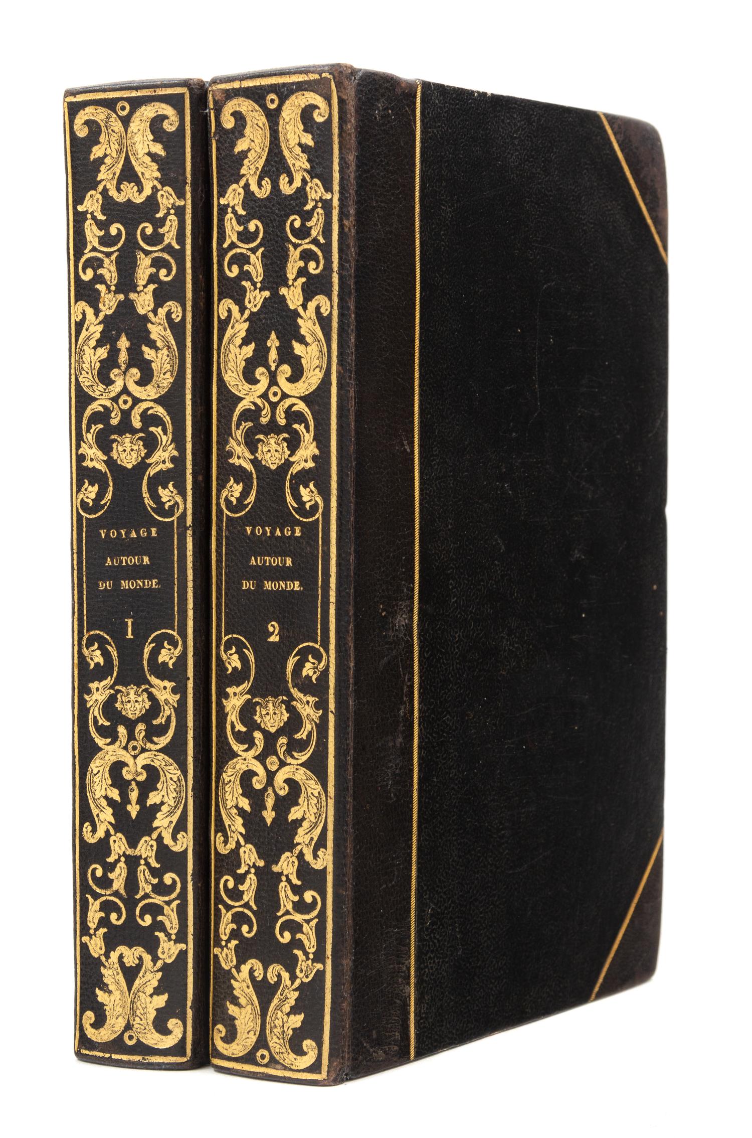 LESSON, René Primevère (1794-1849). Voyage autour du Monde... Paris, 1839. FIRST EDITION.