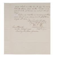 [CIVIL WAR] - [LINCOLN ASSASSINATION]. A group of 3 documents related to the Lincoln kidnapping and assassination plot, and the USS Swatara's pursuit of an alleged conspirator, comprising: