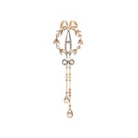 ANTIQUE, PLATINUM-TOPPED GOLD AND DIAMOND PENDANT