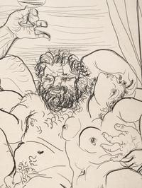 Scene Bacchique au Minotaure (from La Suite Vollard )