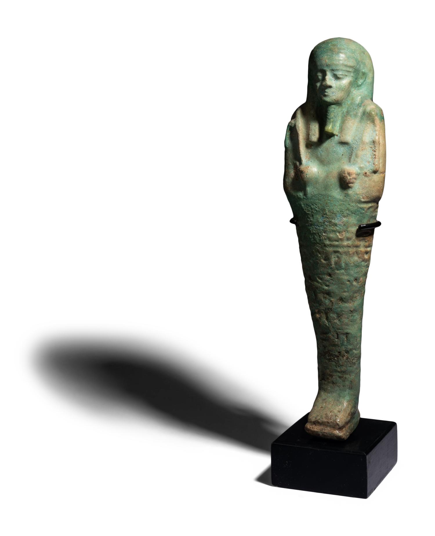 An Egyptian Faience Ushabti