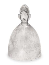 A Georg Jensen Cactus Silver Dinner Bell