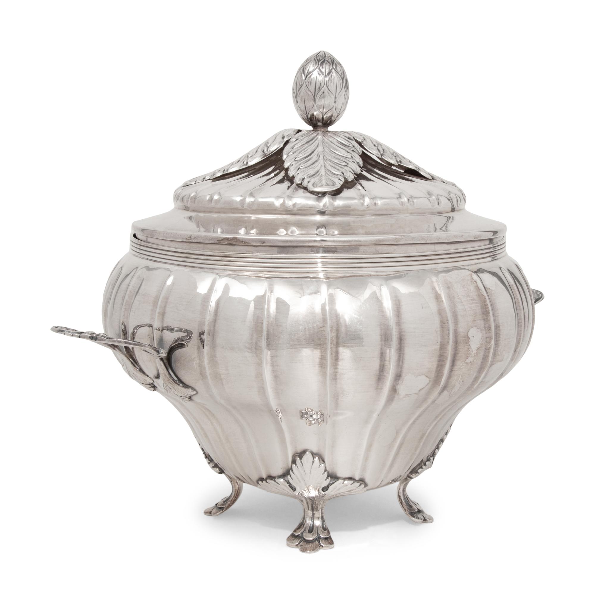 A Danish Silver Tureen