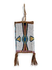 Ute Beaded Hide Mirror Bag