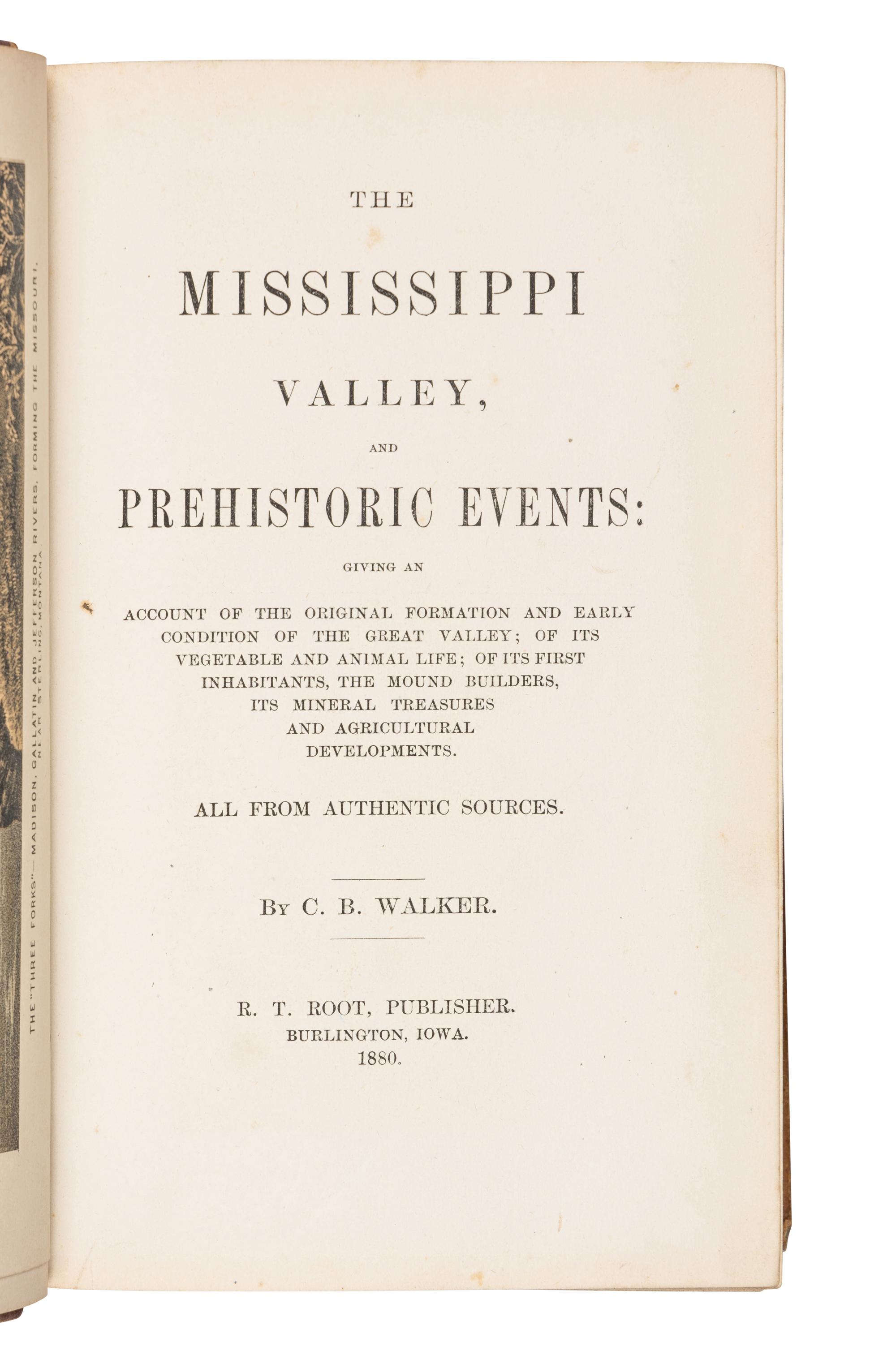 [MISSISSIPPI RIVER VALLEY]. A group of 46 works, including: