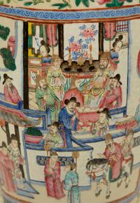 A Chinese Famille Rose Porcelain Vase