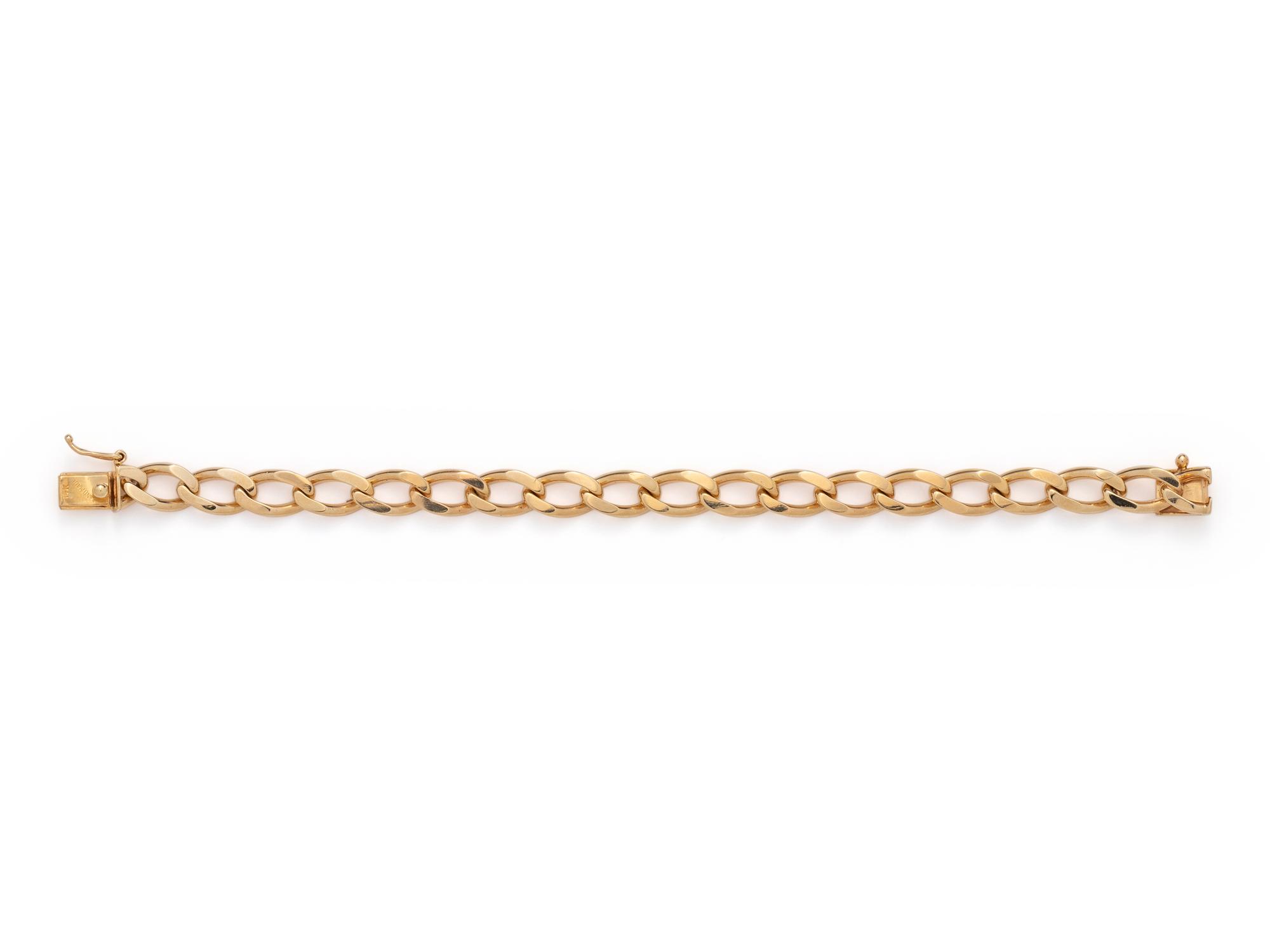 YELLOW GOLD BRACELET
