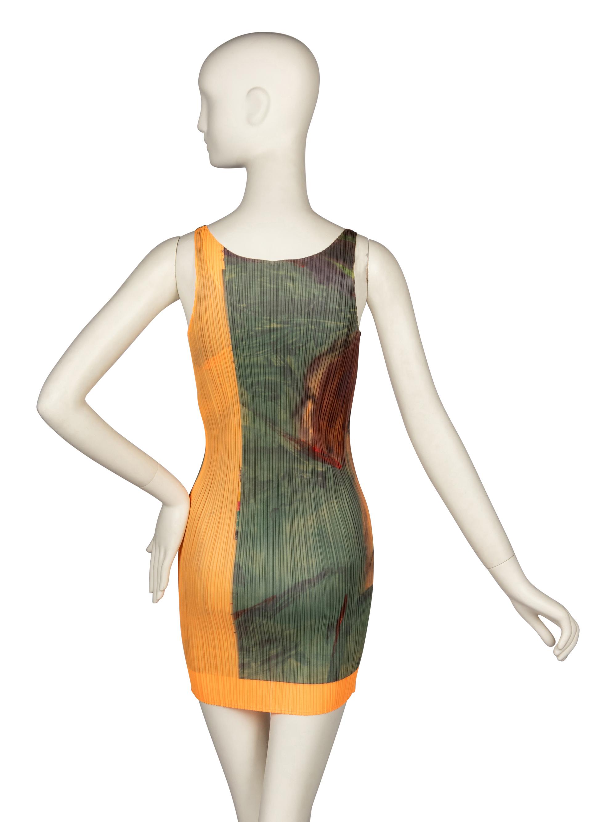 Issey Miyake, Pleats Please Nobuyoshi Araki Dress, 1997