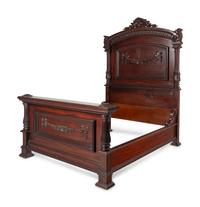 An American Classical Mahogany Bedroom Suite