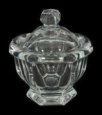 A Group of Baccarat Harcourt Missouri Glass Table Articles