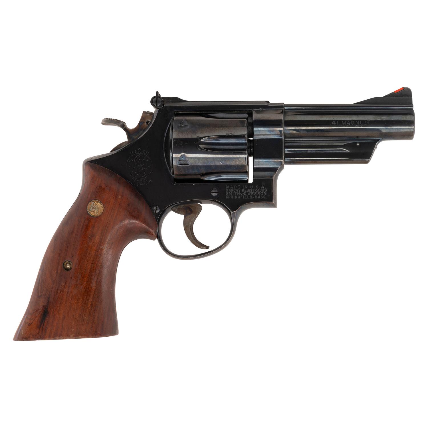 **Smith & Wesson Model 57 Revolver in Factory Wood Box