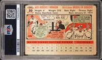 A 1956 Topps Jackie Robinson Baseball Card No. 30 - White Back (PSA 2 GOOD)