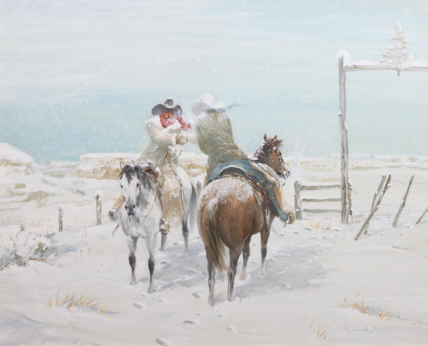 Reginald Jones, (American, 20th/21st Century), Winter Welcome