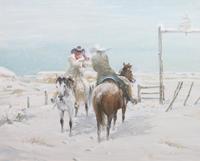Reginald Jones, (American, 20th/21st Century), Winter Welcome