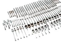An American Silver Flatware Service