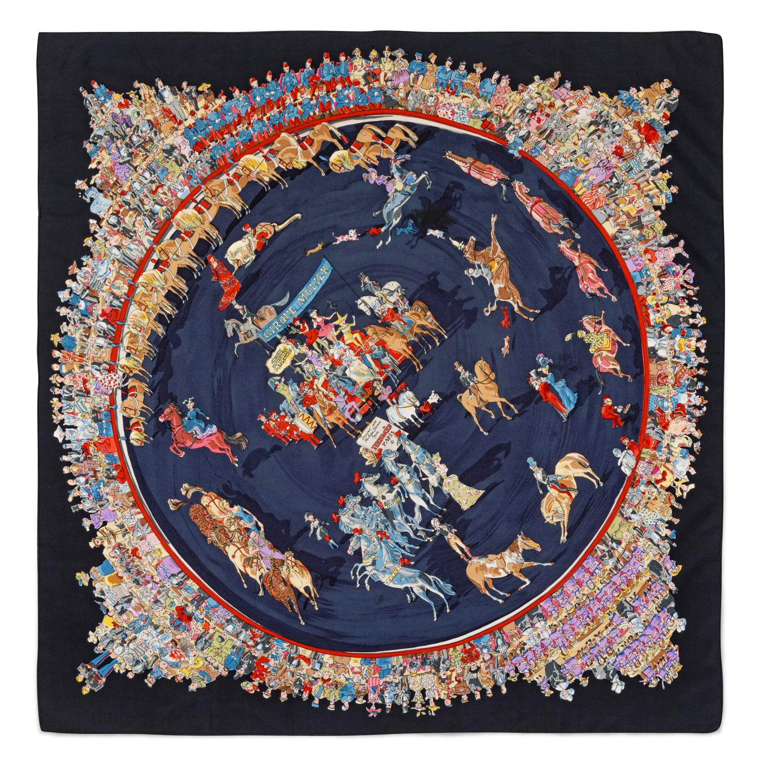 Hermès 90cm Silk Scarf