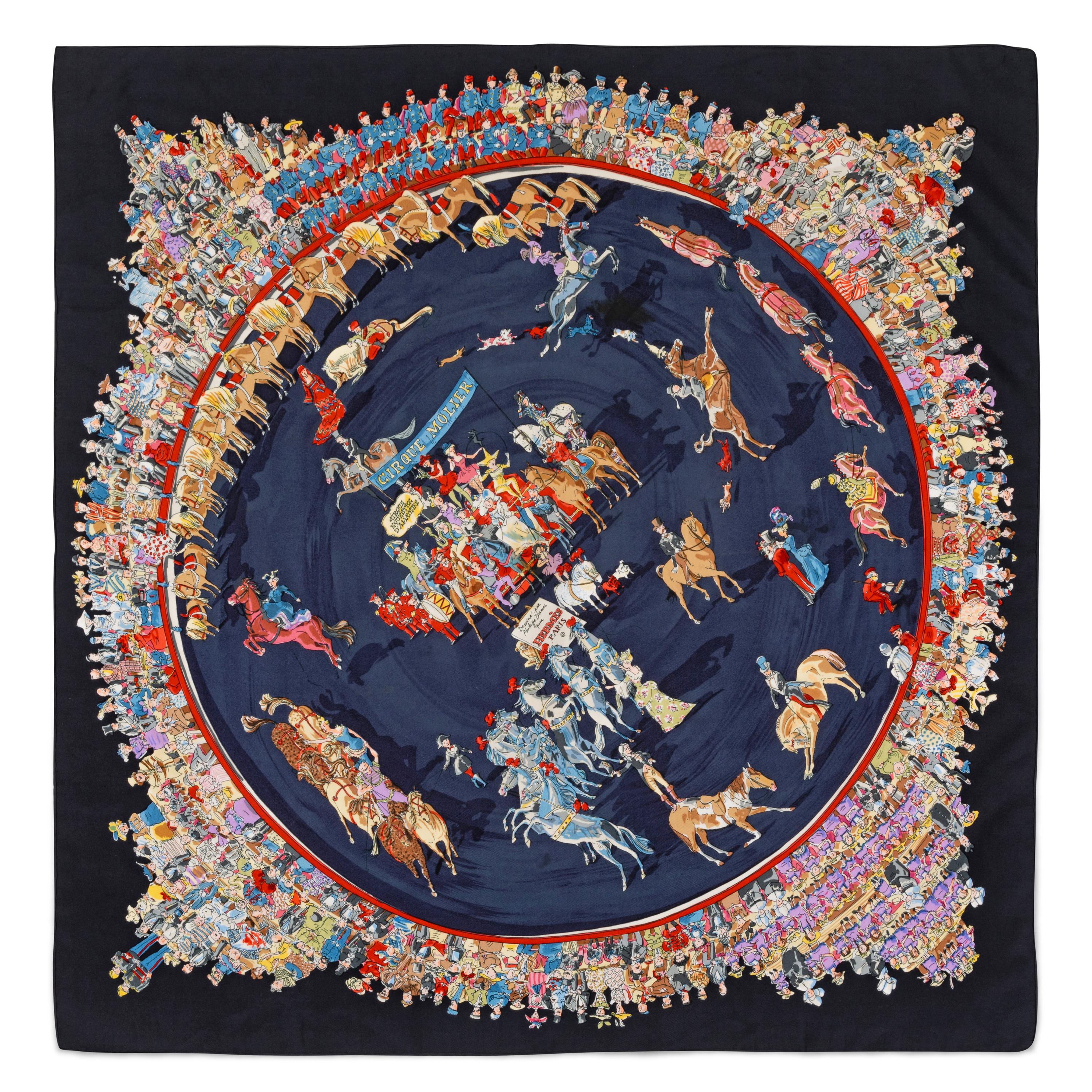 Hermès 90cm Silk Scarf