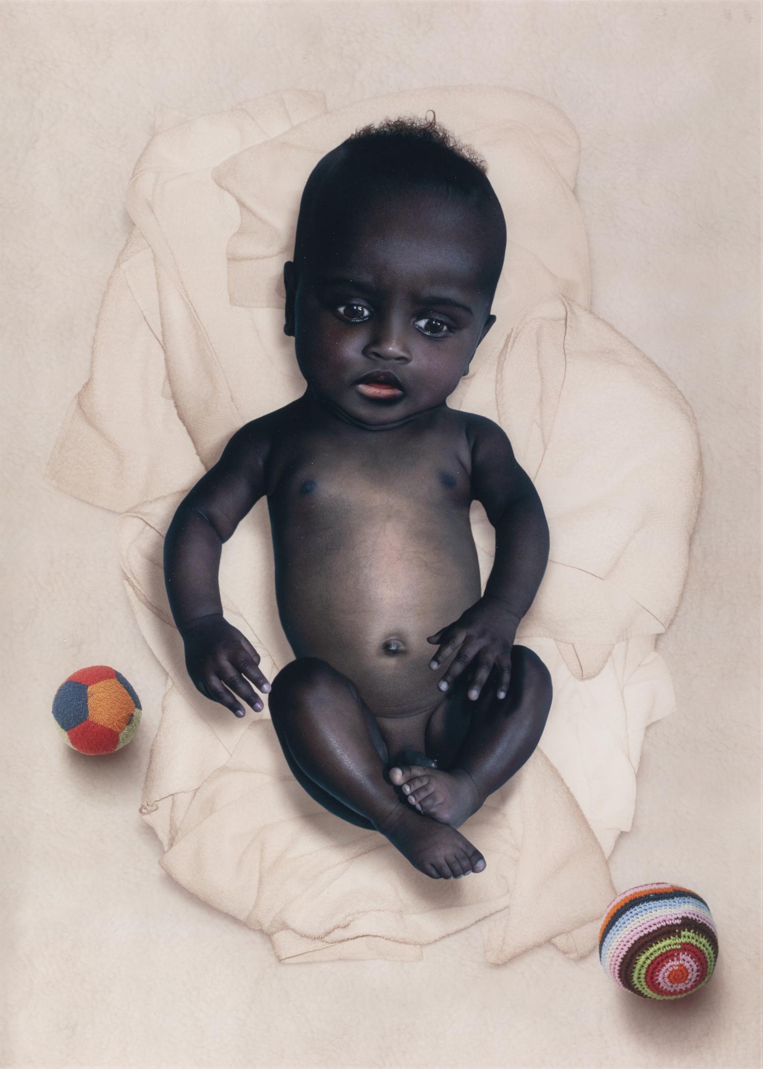 Ruud van Empel (born 1958) Babies #s 3 and 4, 2005