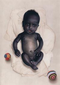 Ruud van Empel (born 1958) Babies #s 3 and 4, 2005