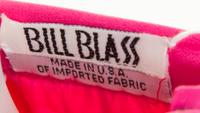 A Bill Blass Fuchsia Floral Evening Skirt, Size 10.