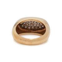 YELLOW GOLD AND DIAMOND RING