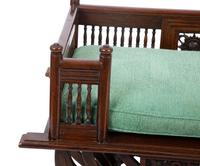 A Thai Rosewood Elephant Saddle Style Chair