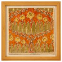 A Pair of Art Nouveau Block Prints
