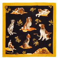 Salvatore Ferragamo Silk Scarf, 1980-2000s