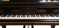 A Victorian Calamander Concert Grand Piano