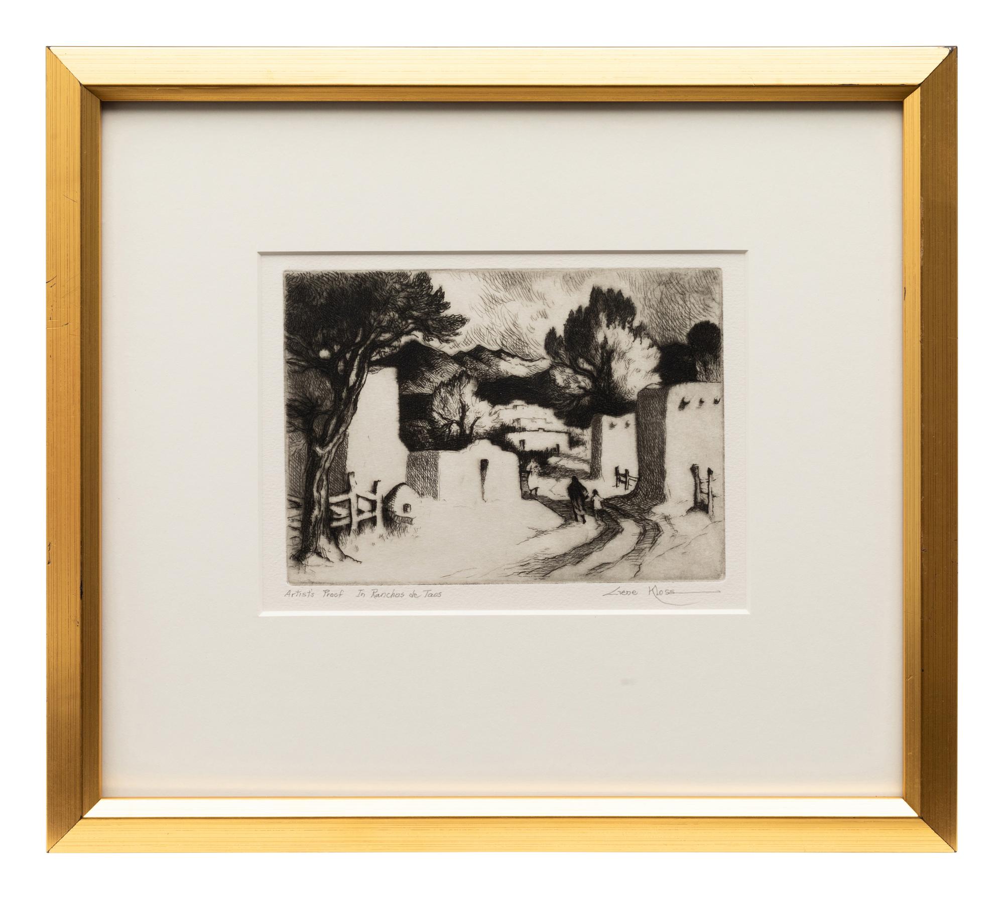 In Ranchos de Taos , Artist's Proof