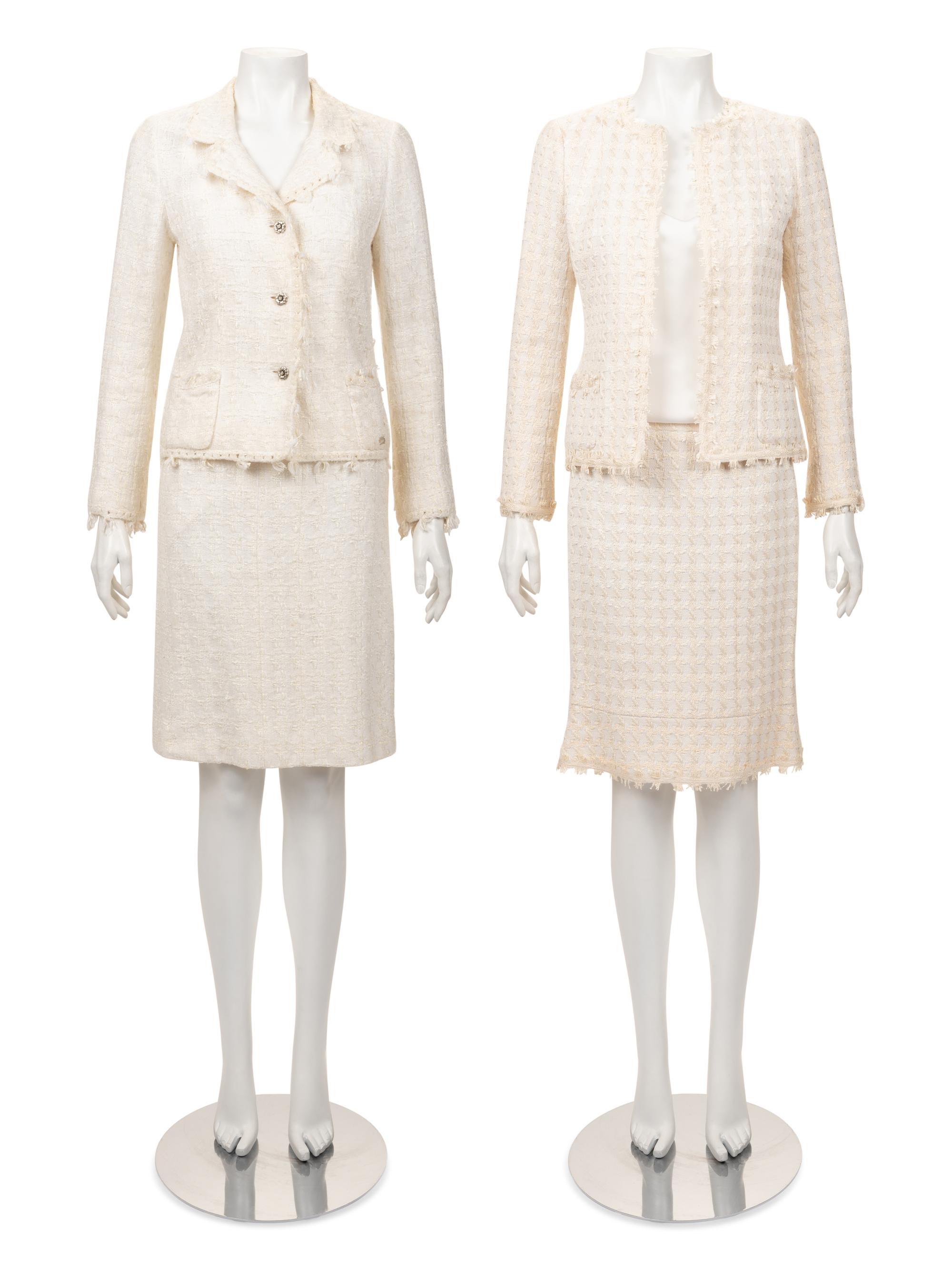 Two Chanel Two-Piece Skirt Suits, 2000s