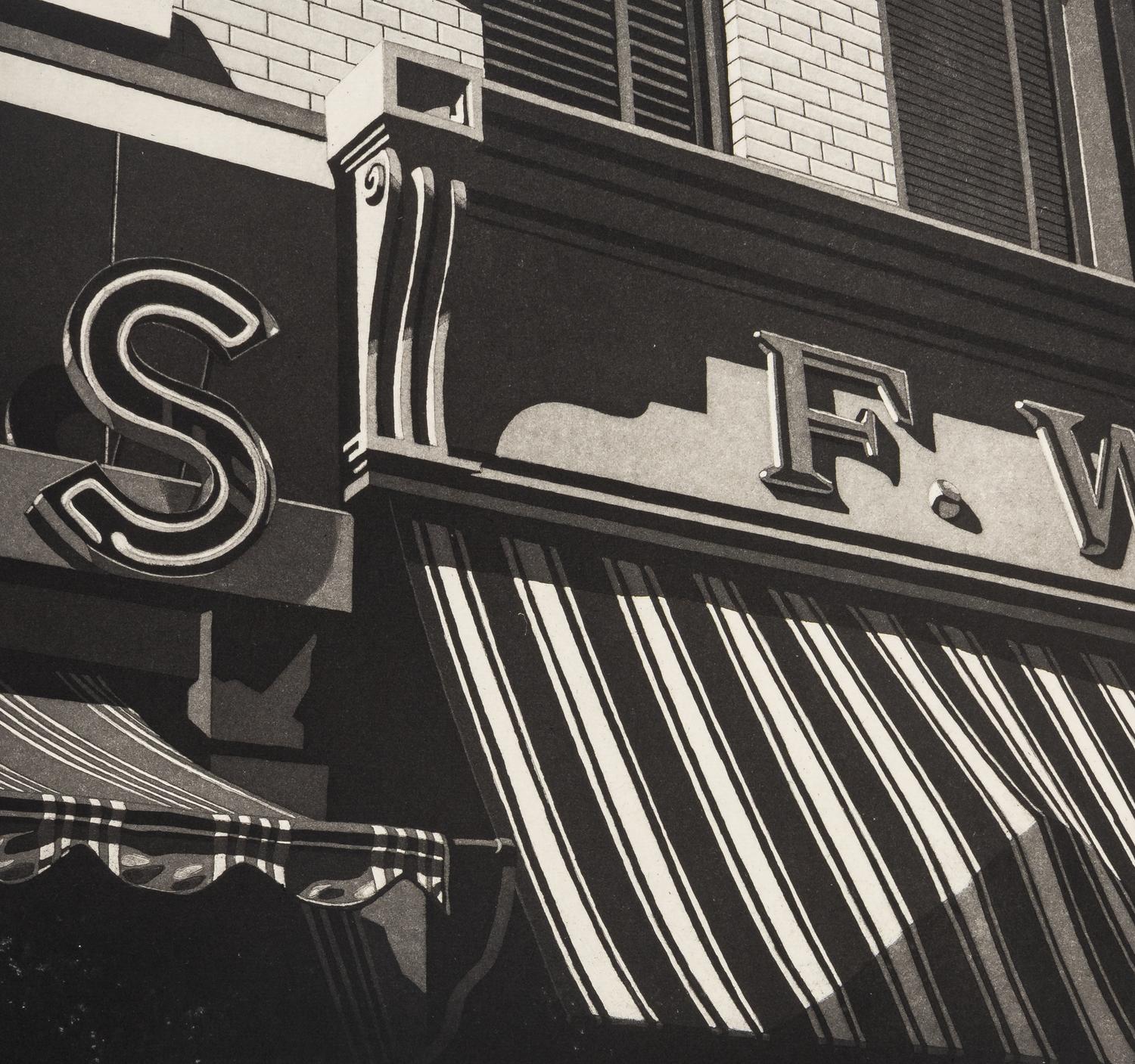 F.W. (from the Landfall Press Etching Portfolio ), 1975
