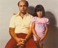 Bill Vuksanovich, (Yugoslavian, b. 1938), Father and Daughter, 1986