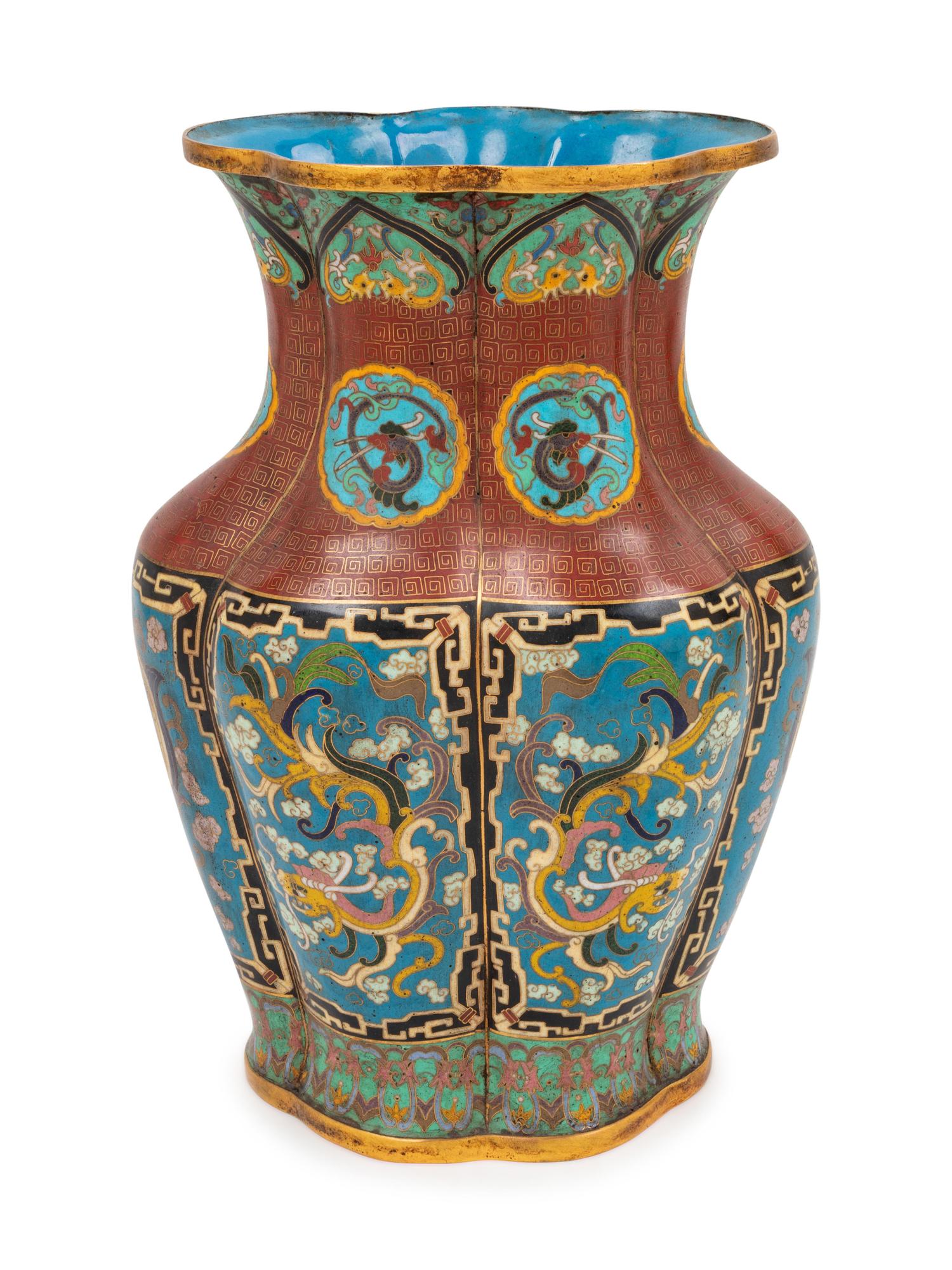 A Chinese Cloisonné Vase