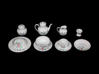 A Partial Limoges "Breakfast in Bed" Set